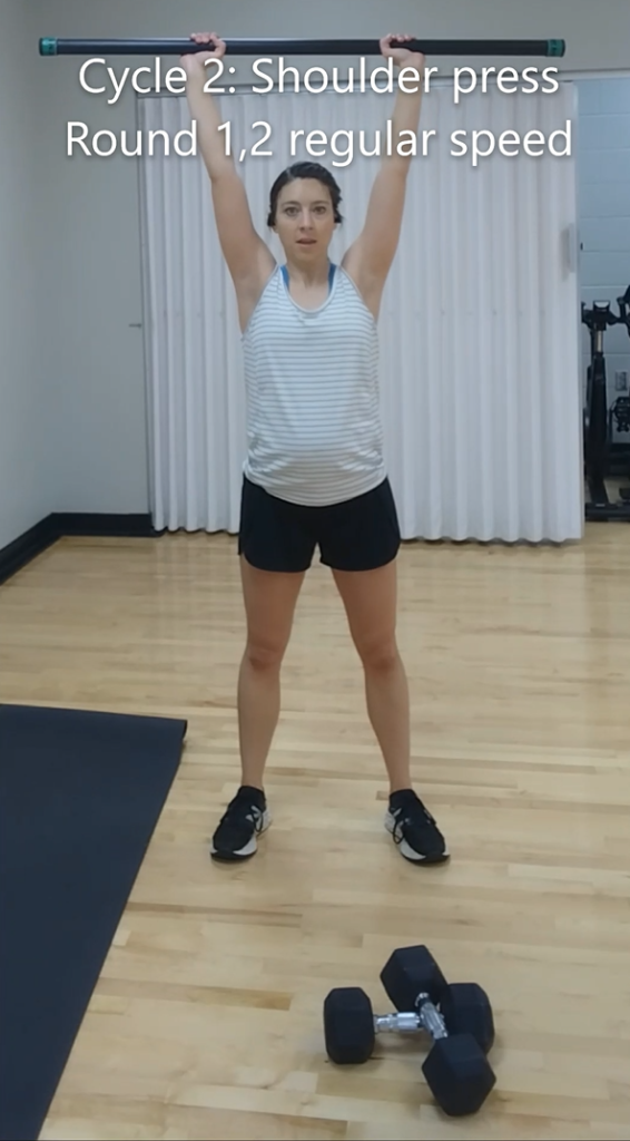 Mommy Boot Camp with the Mommy Jogger: full body strength Tabata workout