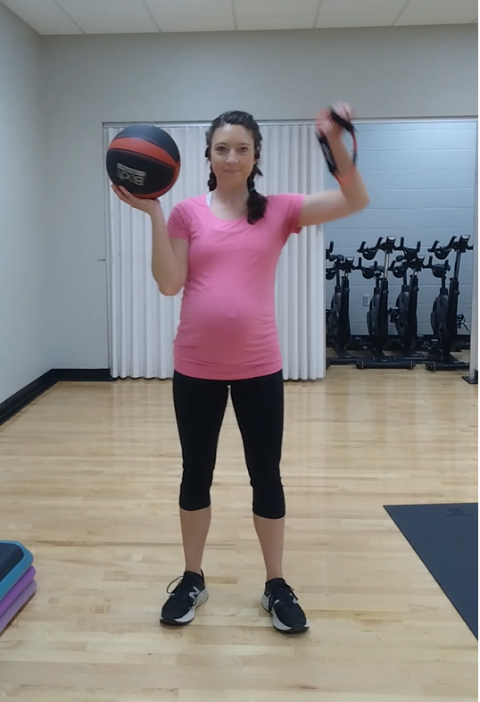 Mommy Boot Camp with the Mommy Jogger: Full body Tabata with medicine ball and cardio bursts